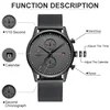 New CHEETAH Brand Men Watches Chronograph Quartz Watch Men Stainless Steel Waterproof Sports Clock Watches Business reloj hombre 3