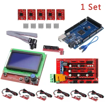 

+ 5x A4988 Driver CNC For 3D Printer Kit +Mech Endstop Switch +USB Cable