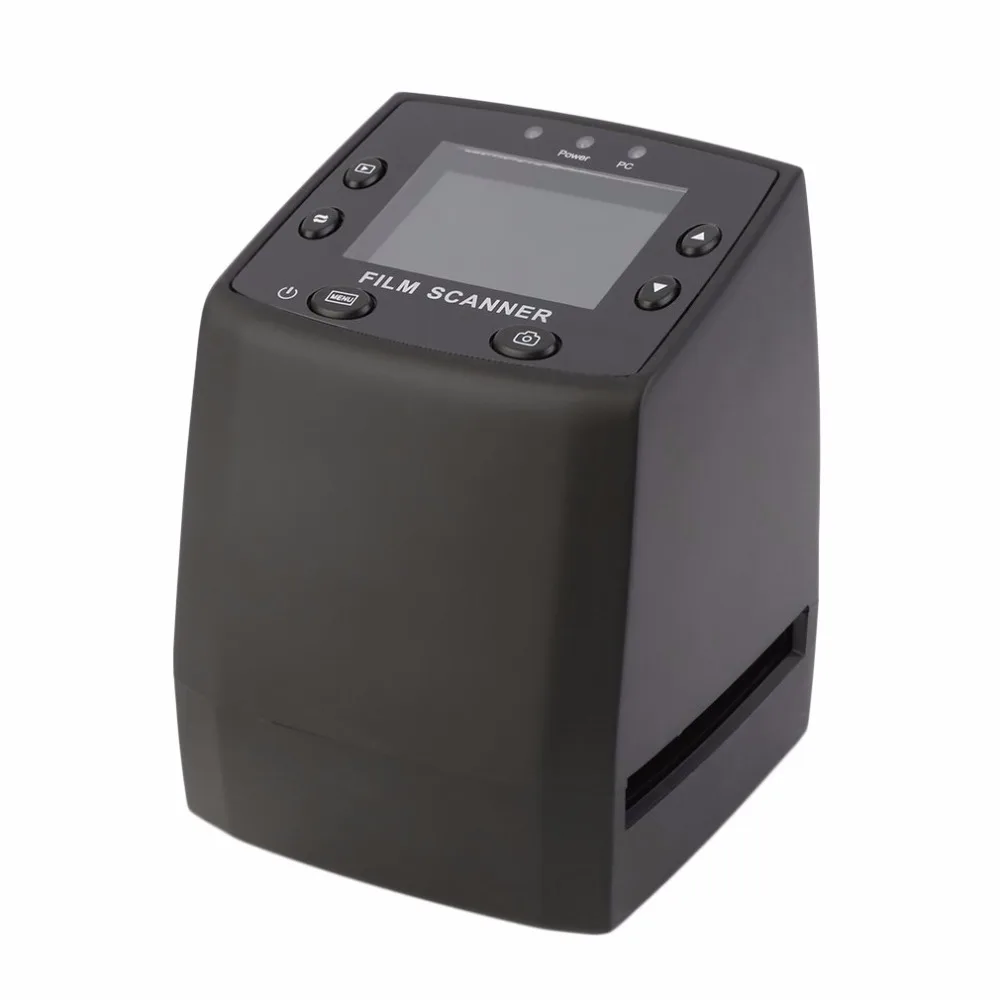 

Film Scanner Resolution Scanner Digital Converts USB Negatives Slides Photo Scan Portable Digital Film Converter 2.4 Inch LED