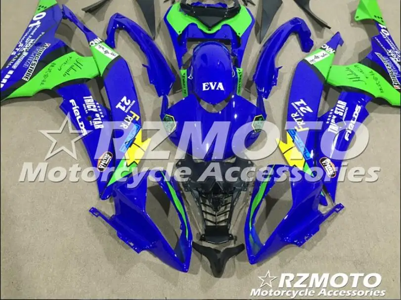 4Gifts New ABS Injection Mold motorcycle Fairings Fit For YAMAHA YZF-R6-600 2008- 08-16 Bodywork Set Custom blue green