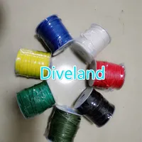5M/Piece 2MM White Red Yellow Blue Green Olive Color Spearfishing Line Speargun Rope Spear Gun Weave String for Wishbone 1