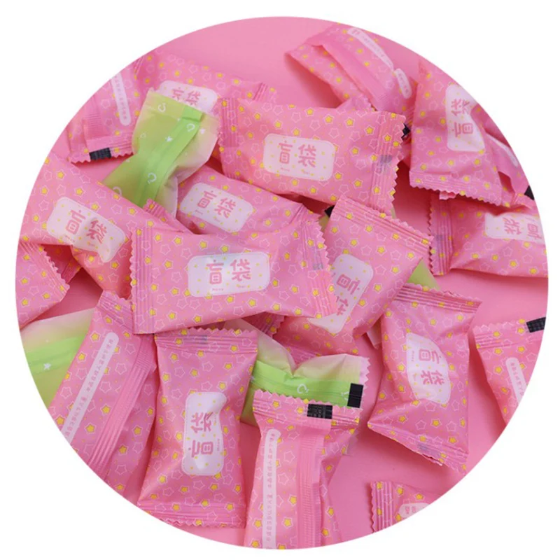 

10pcs Non-repetitive Miniature Food Play Blind Box Blind Bag Resin DIY Food
