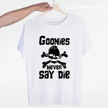 

The Goonies Never Say Die Astoria Oregon T-shirt O-Neck Short Sleeves Summer Casual Fashion Unisex Men And Women Tshirt