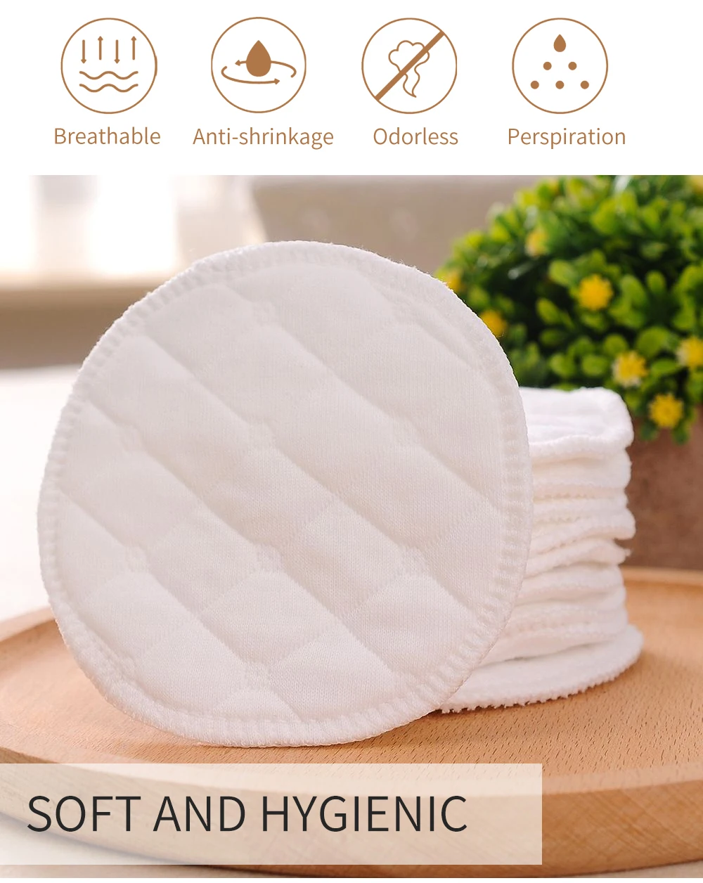 10pcs Reusable Cotton Pads Washable Makeup Remover Pads Soft Face Cleaner Facial Cleaning Wipes Skin Care Beauty Tools for Women