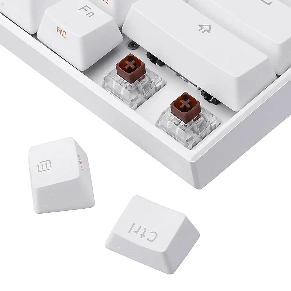 Мини Портативный Anne Pro 2 60% NKRO Беспроводная bluetooth USB игровая клавиатура двойной