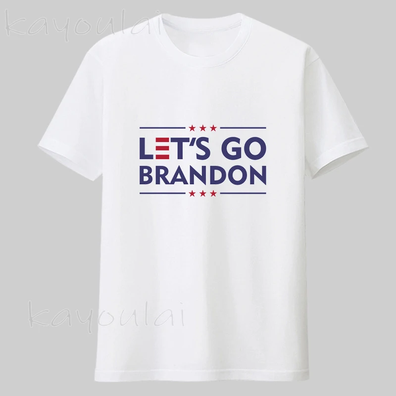

Wholesale Let's Go Brandon S 2021 Vintage Lets Go Brandon Te T-Shirs Unisex Cotton Tshirts Vintage Oversized T Shirt