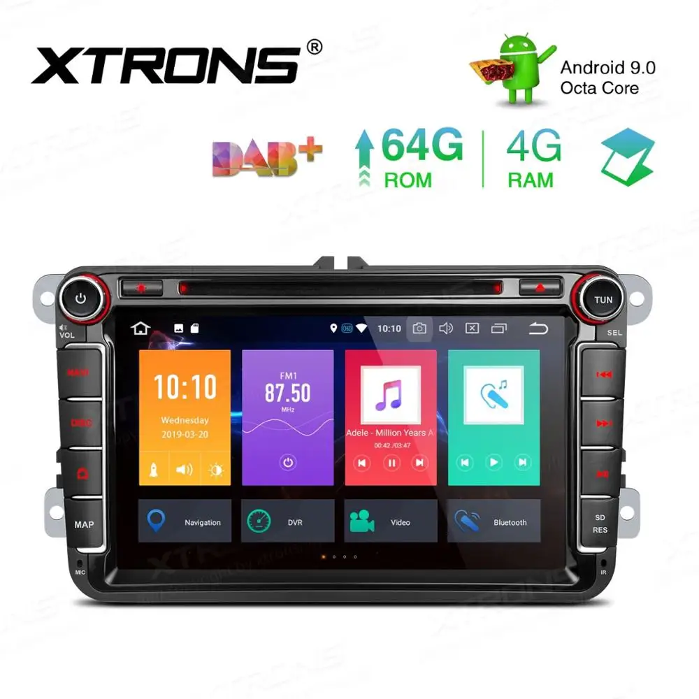 Excellent 8" Android 9.0 Pie OS Car DVD Multimedia GPS Radio for Skoda Yeti 2009-2015 & Skoda Superb 2008-2015 & Skoda Rapid 2012-2013 2