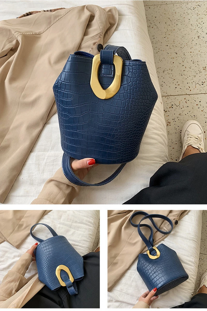 Mododiino, женская сумка через плечо из искусственной кожи, сумка через плечо с узором «крокодиловая кожа», женская сумка, роскошные сумки и кошельки DNV1256