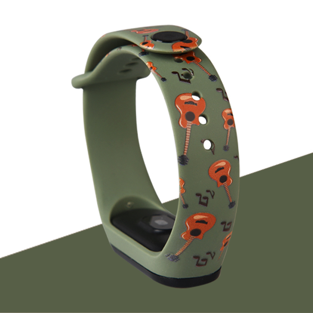 Strap For Amazfit Band 5 MiBand 6 5 4 3 Cartoon Wristband Replacement TPU Strap For Xiaomi Mi Band 6 5 4 Colorful Strap