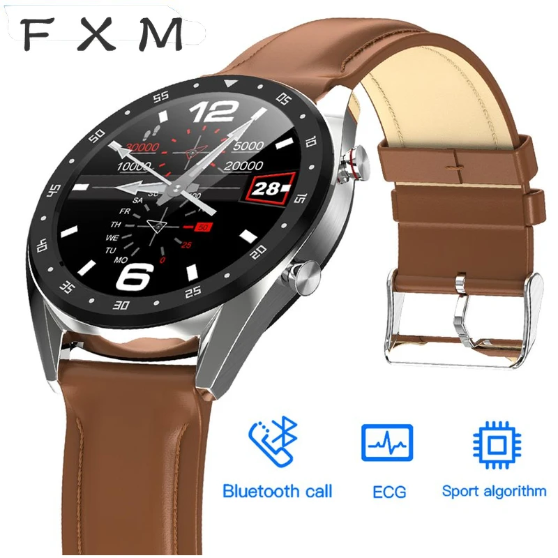 2019 профессиональные спортивные Смарт часы для мужчин ip68 blut druck wasserdicht ekg bluetooth anruf