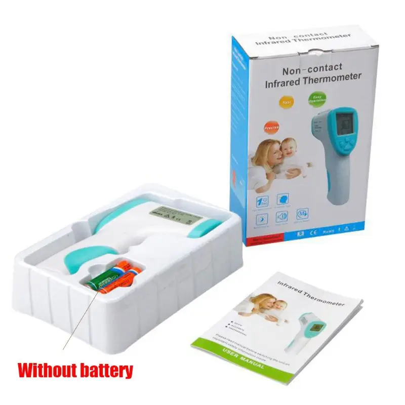 

Non Contact Forehead Infrared Thermometer Body Temperature Thermometer Temp Test