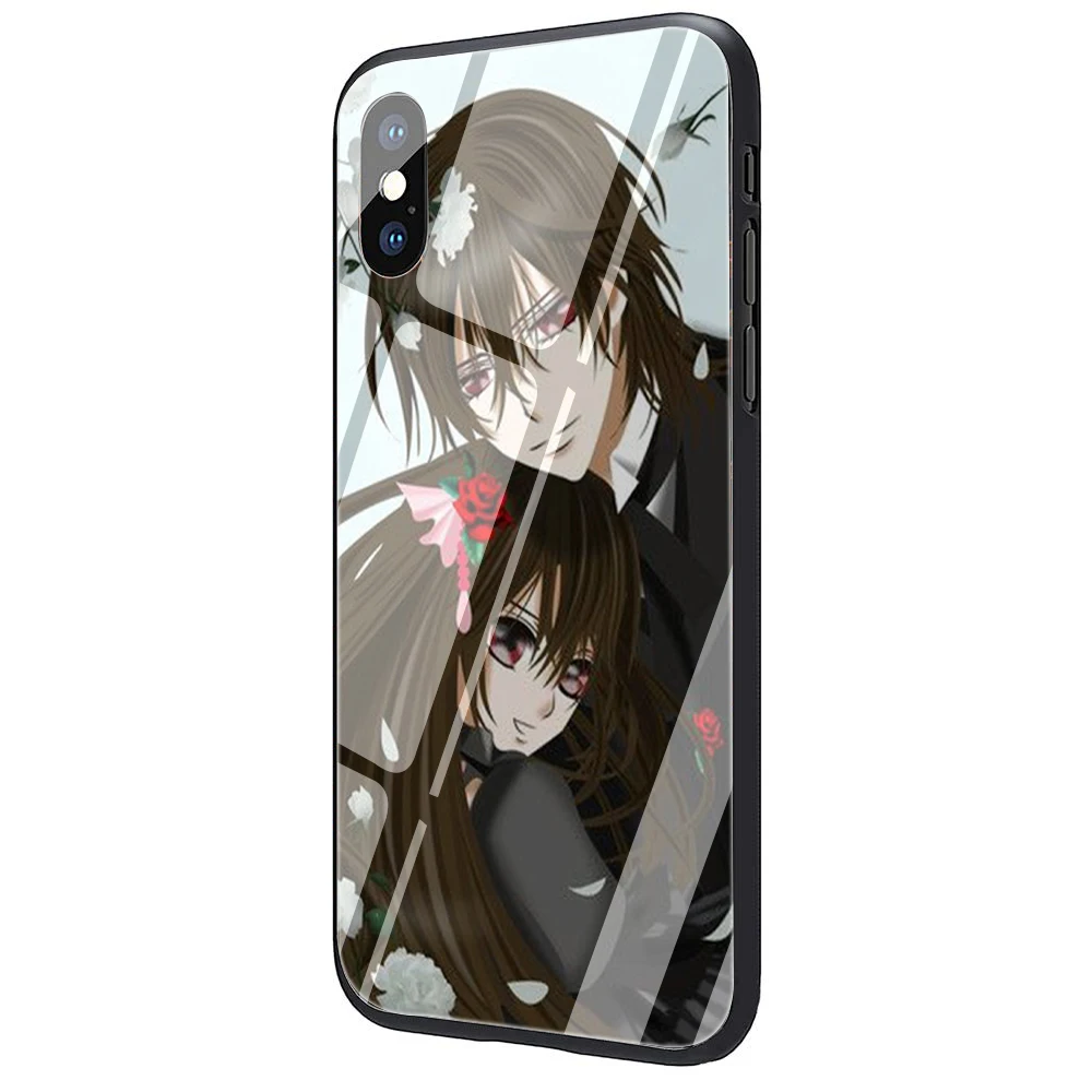 EWAU рыцарь вампира закаленное стекло чехол для телефона чехол для iPhone 5 5S SE 6 6s 7 8 Plus X XR XS 11 Pro Max