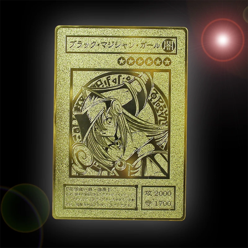 Новинка YU GI OH золотая металлическая карточка японский Золотой Forbidden One Exodia Eye белый дракон VOL Edition Коллекционная карта детская игрушка подарок