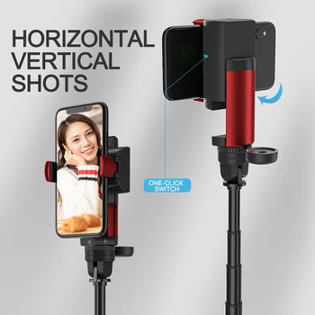 

New 2020 Phone Stabilizer Selfie Stick Video Shooting Anti-shake Stable Mini portable Tripod Live Broadcast Device Handheld PTZ