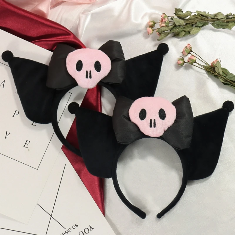 Cartoon Headband Cosplay Headwear for Halloween Party Wear Soft Plush Hair Band Carnival Headpiece Party Supplies