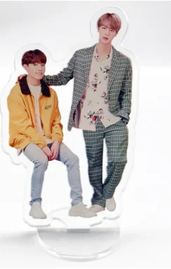 SUGA JIN KPOP Bangtan мальчики группа картина стенд на столе фото FESTA концертный акриловый прозрачный стоящий Kpop bangtan мальчики - Цвет: SUGA JIN