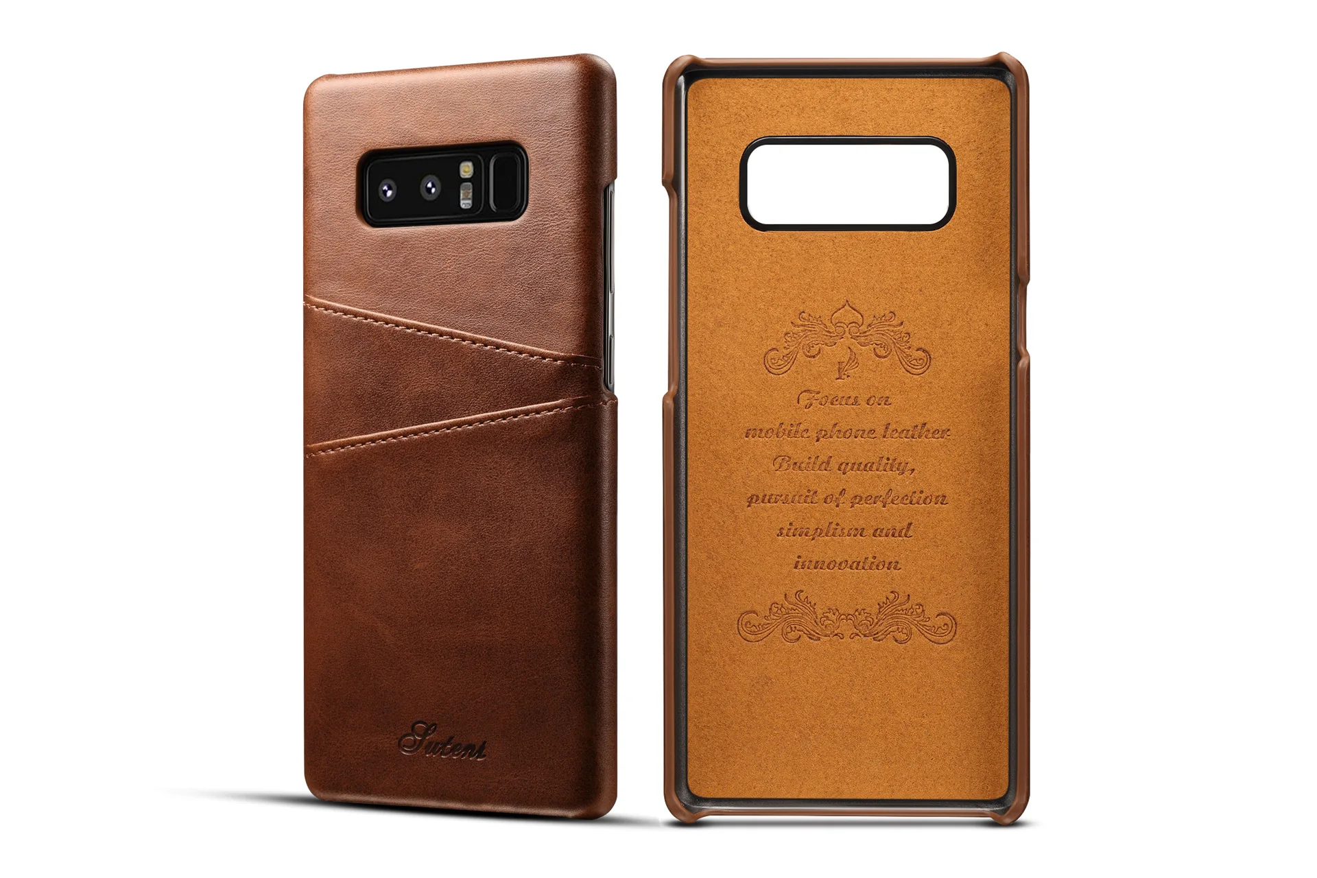 Применимый чехол для телефона SAMSUNG NOTE9 S10+/5G версия Amazon Card Instert защитный чехол S8 Pu зернистая телячья кожа