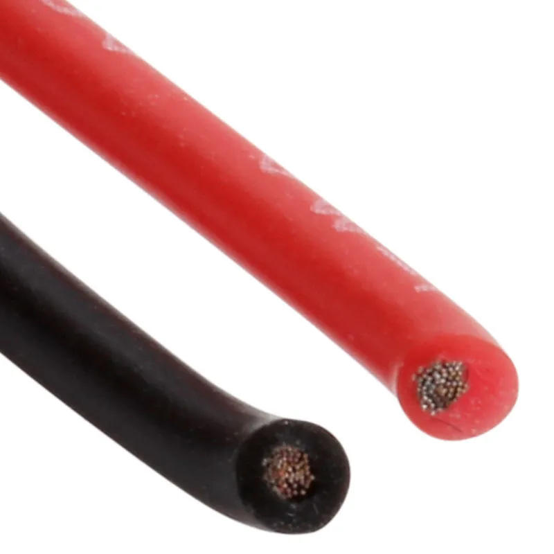 Новый 1 комплект 26AWG силиконовый провод гибкий Калибр многожильный V # медные
