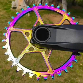 

HiMISS GXP Titanium-plated Straight Mounted Tray 0mm Offset XX1 X01 Positive Negative Tooth Disc Sprocket Wheel 0mm Offset