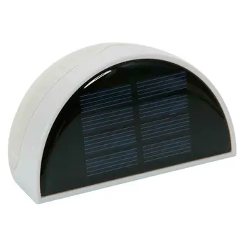

Solar garden lights LED lights outdoor wall guardrail lights ABS PC Low power consumption No pollution Path Fence Lamp