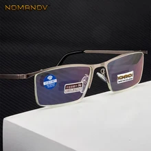 NOMANOV Сверхлегкий модный вырез для бровей бизнес анти-blu легкие очки для чтения+ 0,75+ 1,5+ 1,75+ 2+ 2,25+ 2,5+ 2,75++ 4