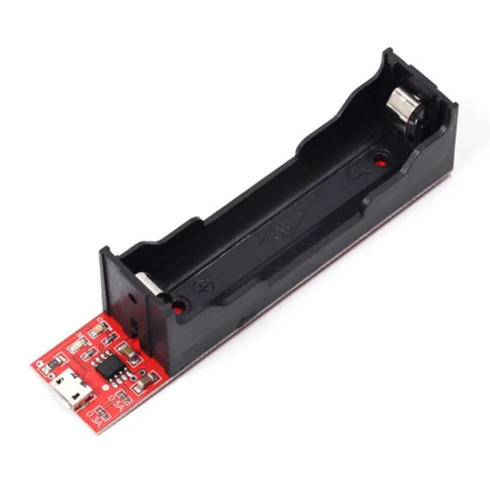 DIY Kit Micro USB 5V 1A 18650 TP4056 модуль зарядного устройства литиевой батареи+ 18650 Батарея Коробка Чехол