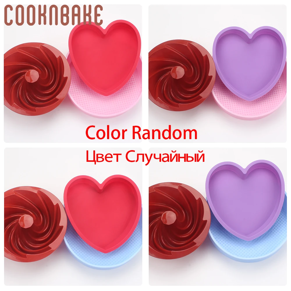 COOKNBAKE силиконовая форма для торта Круглый Большой торт оборудование выпечки