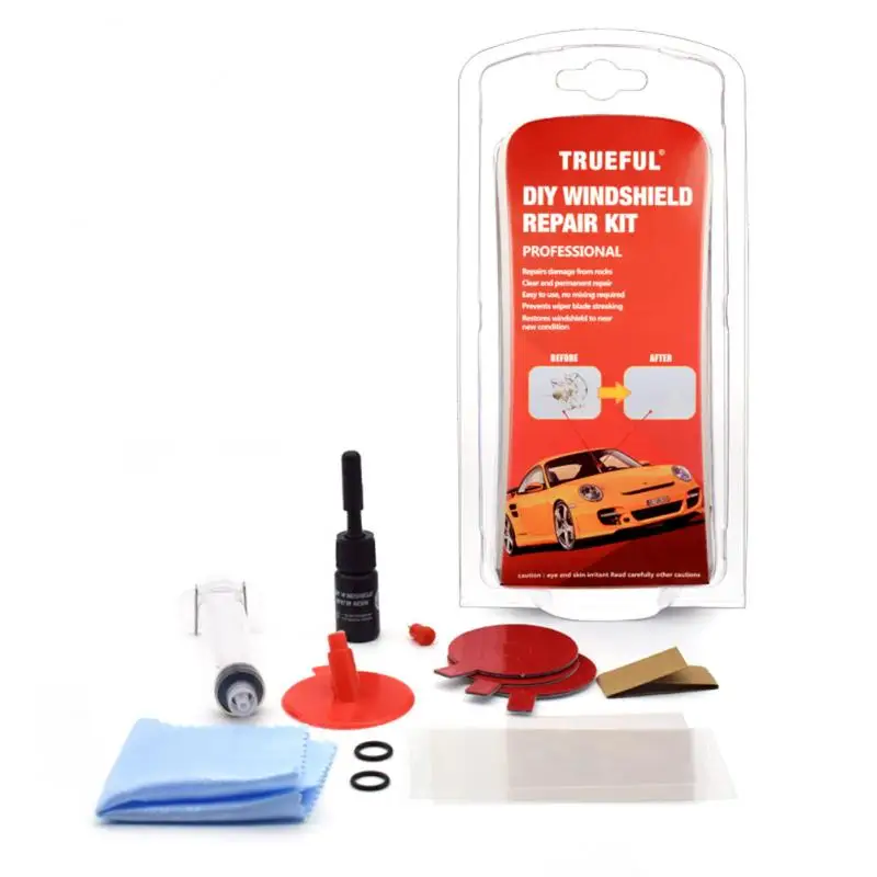 

DIY Car Window Glass Scratch Crack Fix Tool Windshield Repair kit Polished Glass Renovation Tool Car Scratch Crack DIY Repair