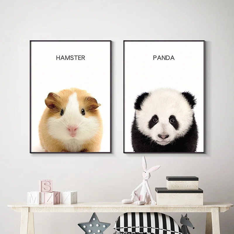 

Animal Decorative Painting Modern Photo Frame For Home Decor Wall Frames Sets Creative Combination Picture Frame Sofa Decor