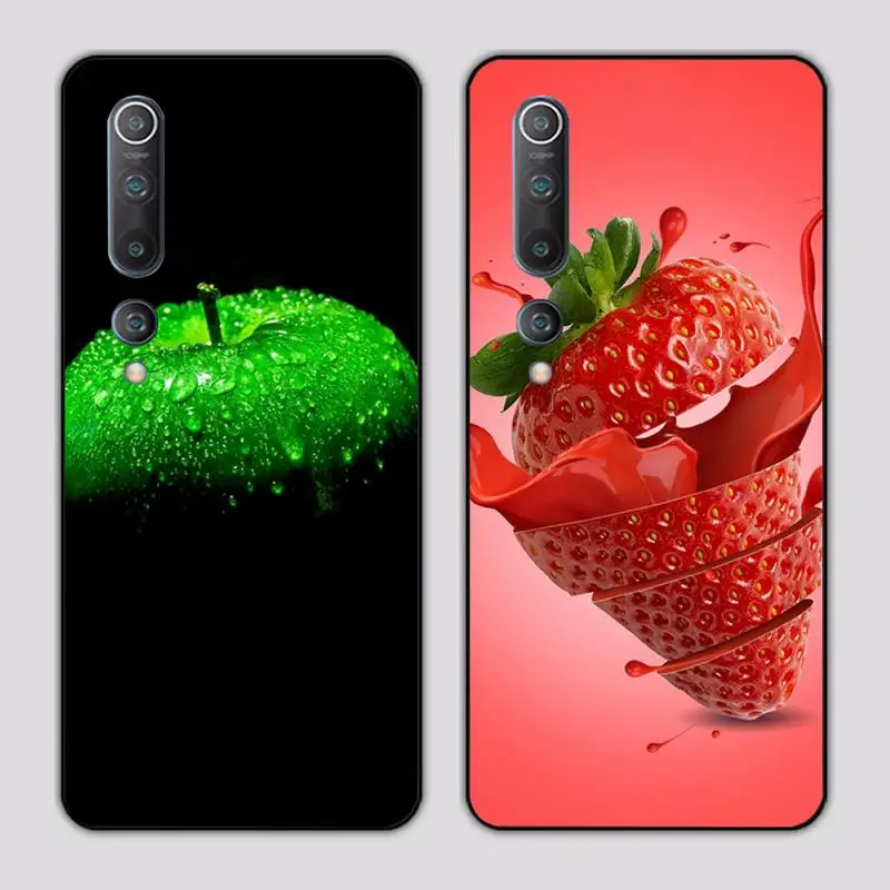 YJZFDYRM чехол для телефона с фруктовым яблоком ананасом клубникой манго Xiaomi Mi 10 Pro lite