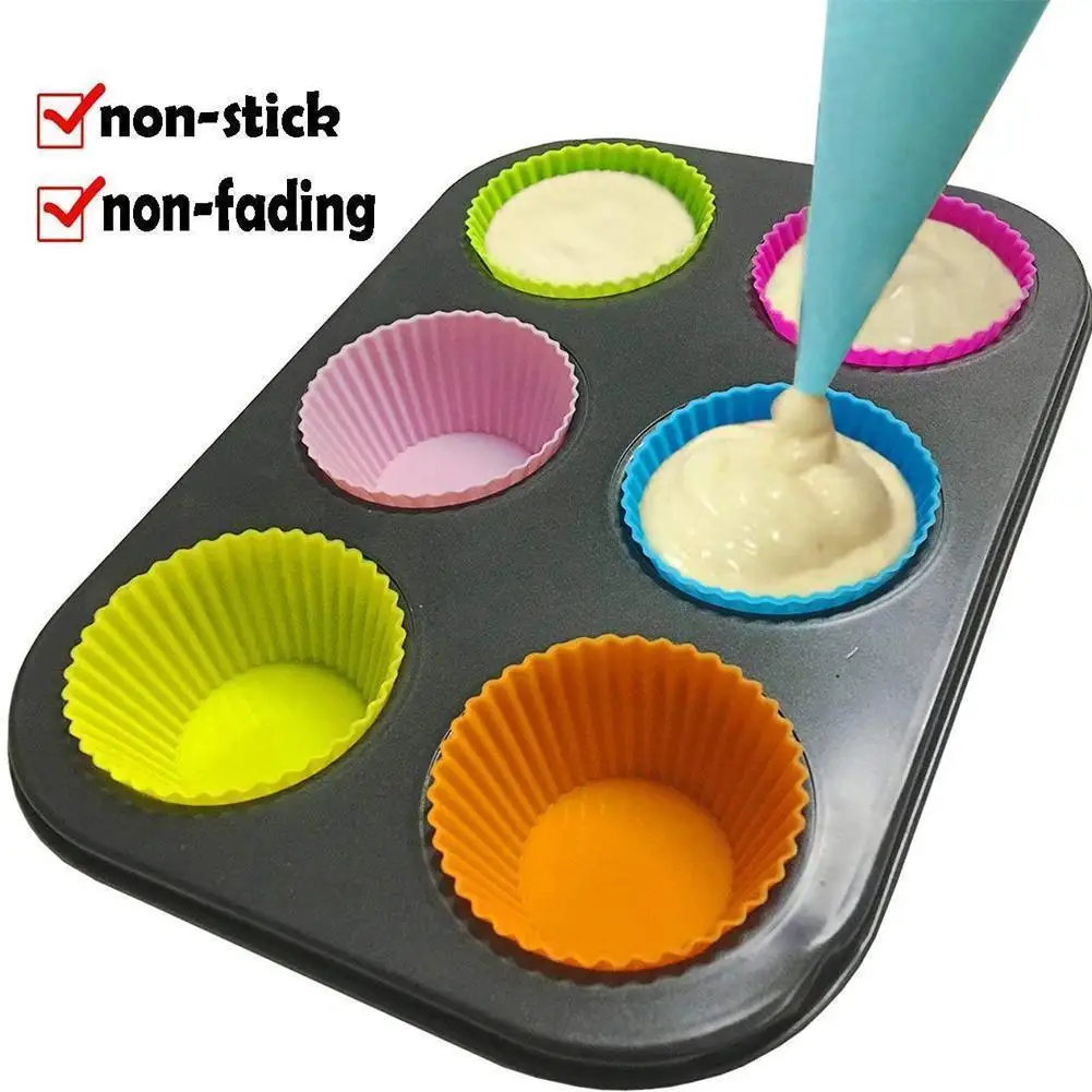 

New Confectionery Bag Silicone Icing Piping Cream Pastry Decorating Tools Decorating Bag Baking Fondant Nozzle For Cake Cak L3Q0