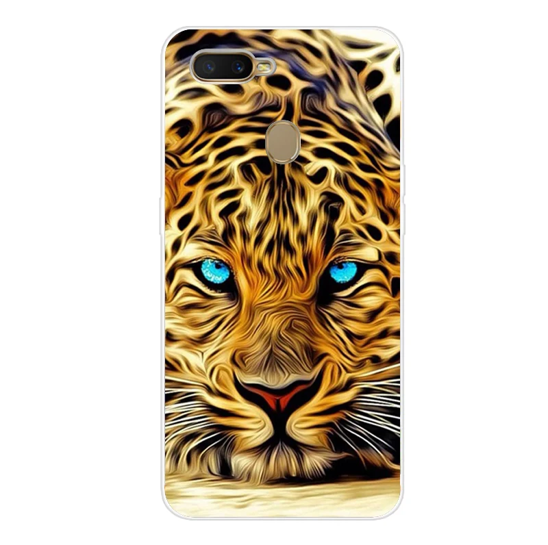 F для OPPO AX7 чехол 6,2 ''силиконовый мягкий чехол для телефона с принтом для OPPO A7 OPPOA7 CPH1901 чехол TPU прозрачный для OPPO A5S A7 A 7 ax7 a x7