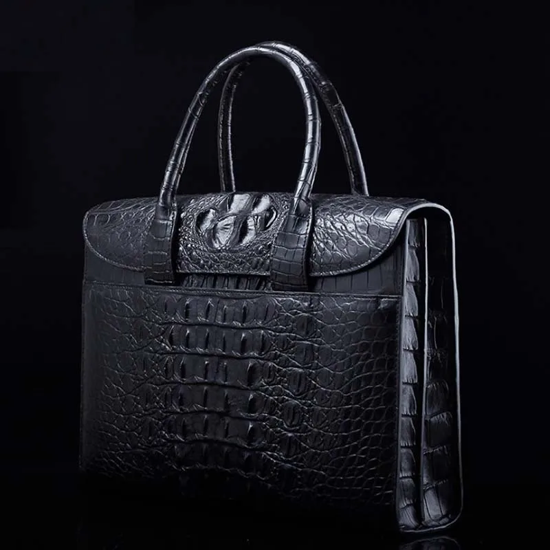 Рисунок 3 - Новый мужской портфель ourui из крокодиловой кожи