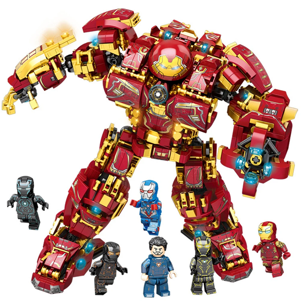 1450pcs Compatible LEGO Avengers Iron Man Mark44 Buster Building Blocks Bricks Model Figures Christmas Gift For Childrens|Blocks| - AliExpress