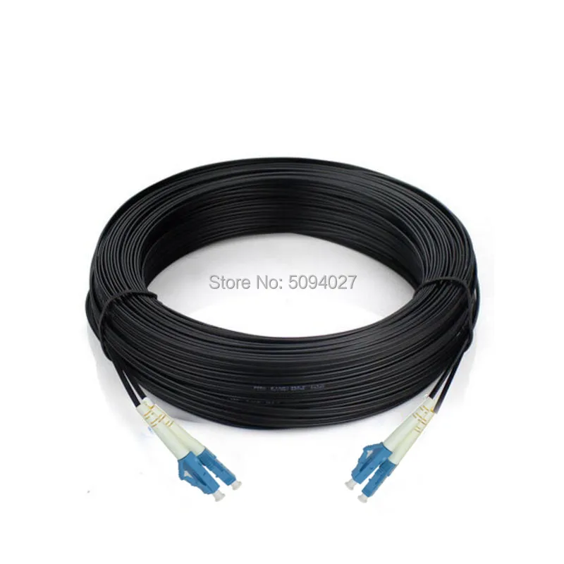 30 м/50 м оптоволоконный кабель LC UPC FTTH одиночный режим Simplex открытый оптический