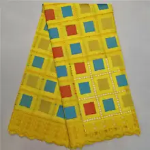 HL! последняя африканская кружевная вуаль красного и синего цвета, швейцарское кружево, Высококачественная французская хлопковая вышивка, французская кружевная ткань! J10708