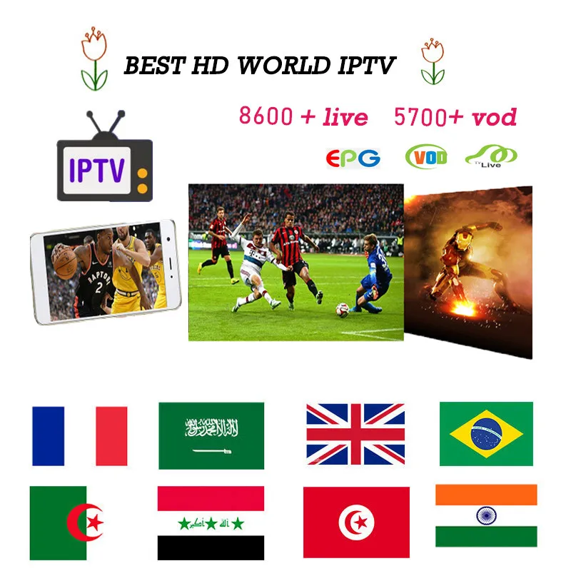 

Free Test IPTV Spain USA Subscription 1 Year IPTV Portugal Abonnement IPTV Subscription M3U with Adult France for Smart TV