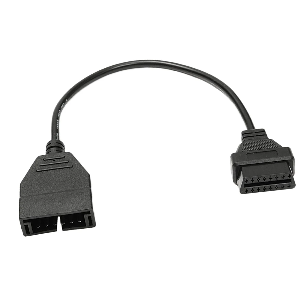 1x12 контактов OBD1 штекер на 16 адаптер для автомобильного диагностического сканера
