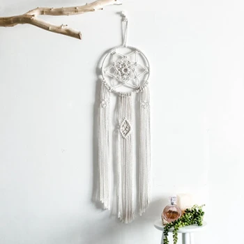 

Nordic Style Home Wall Decoration Tapestry Hand-Woven Bohemian Wall Decoration Dream Catcher