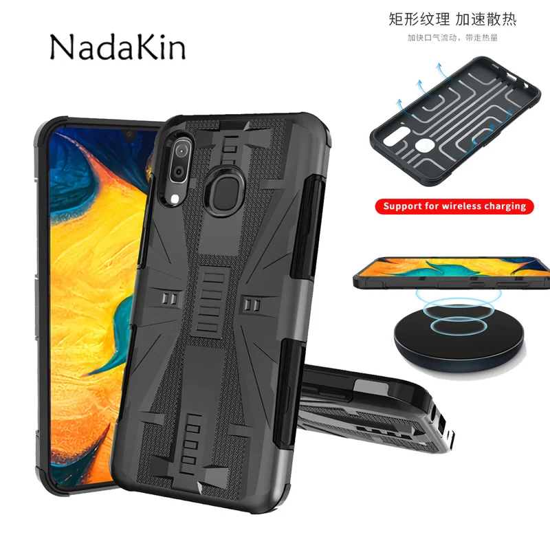Магнитная Автомобильная Броня задняя крышка для Sansung Note 10 Plus A10 A20 A30 A50 M10 с