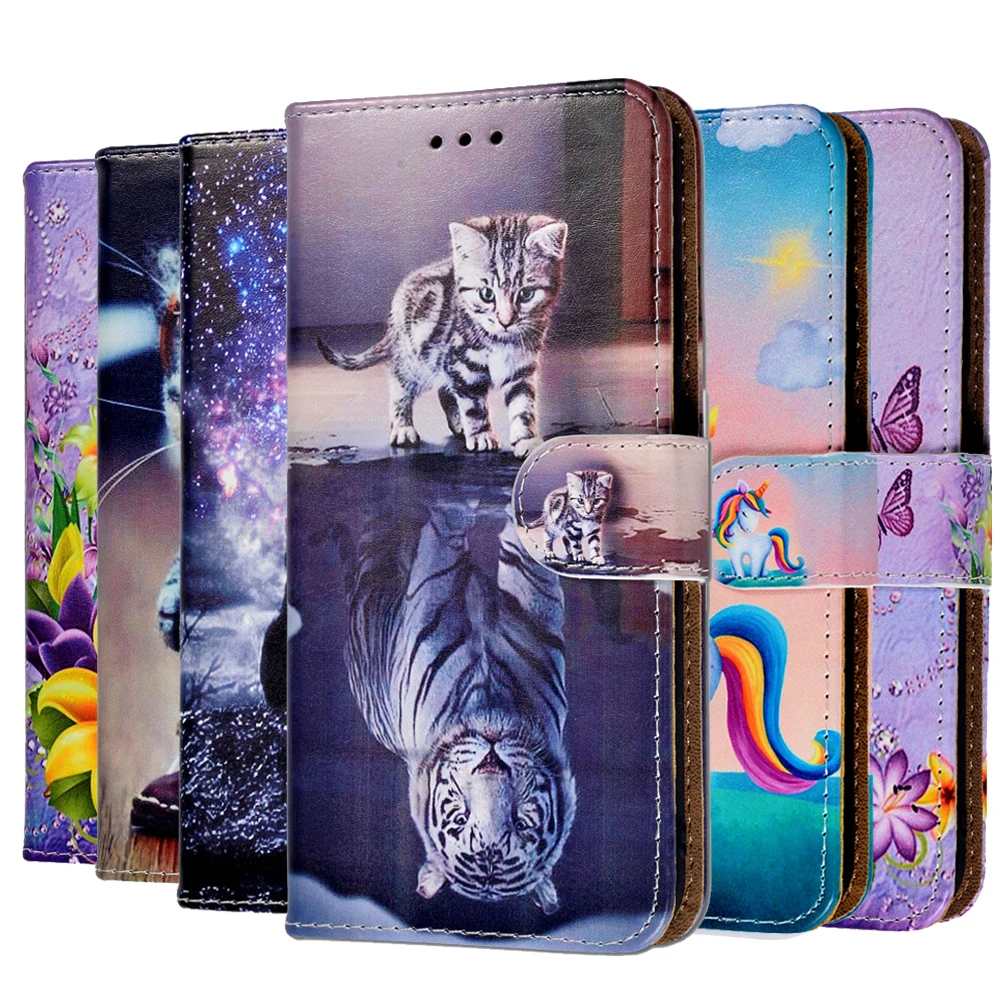 Роскошный флип чехол для HONOR 9 S 9C 9A 8 S 8X 8C Honor 20 Lite light Huawei P40 lite E, кожаный чехол книжка с бумажником и подставкой|Чехлы-портмоне| | АлиЭкспресс