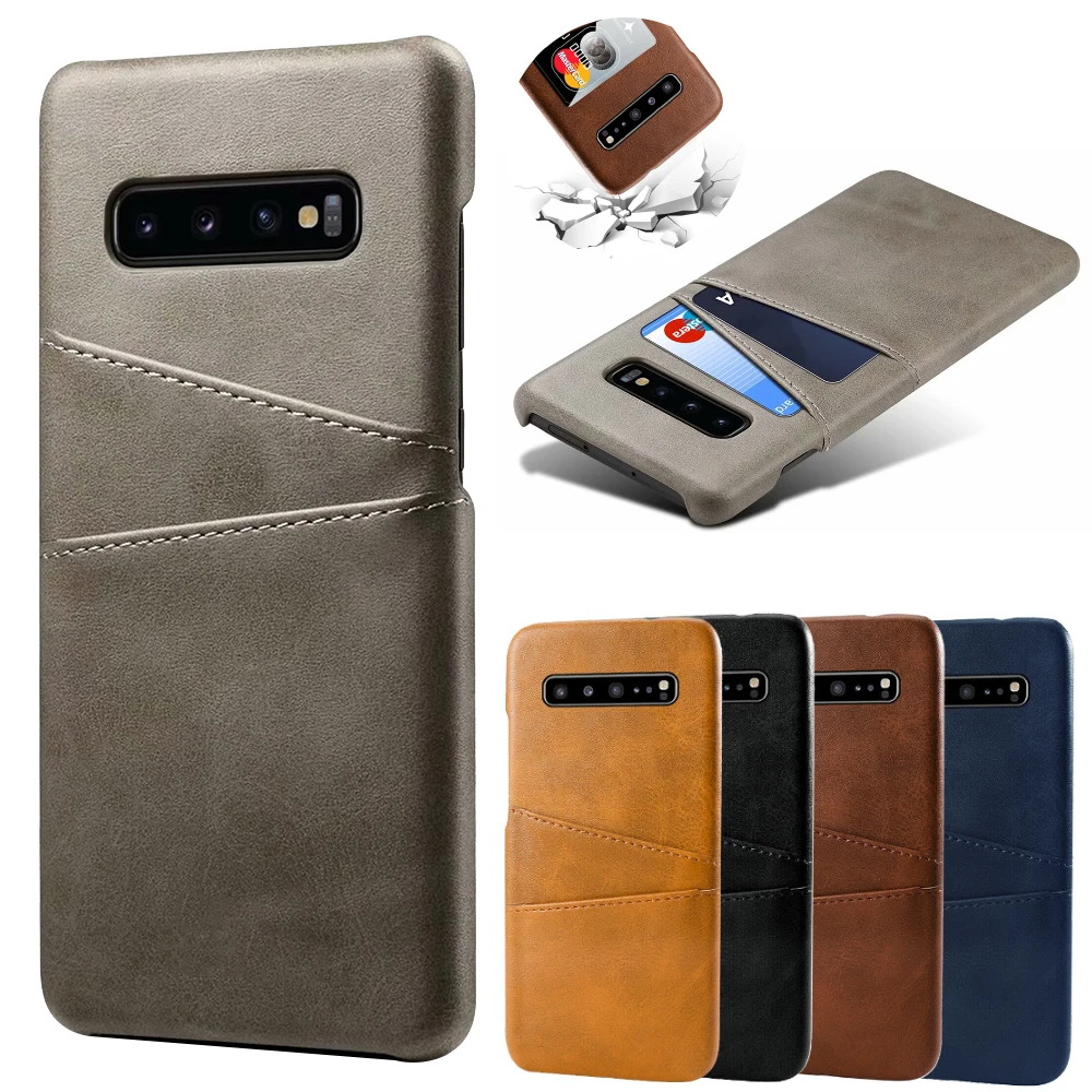 

Leather Phone Case For Samsung Galaxy s10 5g Case Retro Shock Proof Mobile Phone Cover High Quality Protective Mobile Cover