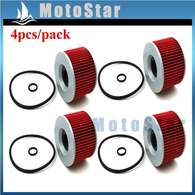 Масляный фильтр для Kawasaki KZ650C KZ650D KZ650B KZ650H KZ400C KZ400B Yamaha FJ1200 FJ1100 FZ750 - Цвет: 4 pieces