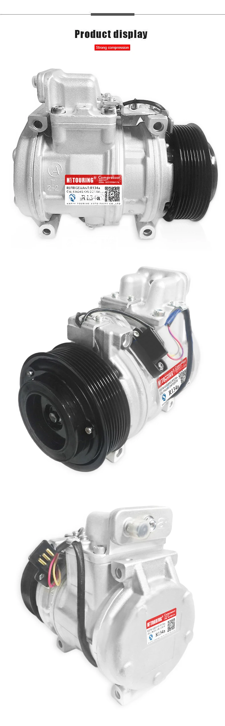 10PA20C AC компрессор для автомобиля Mercedes Benz C140 1992 1999 W140 1991-1998 000230031187 0002301711 0002340011 A000230031187 0002300