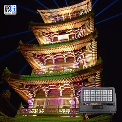 Lumière de lavage murale Led Dmx, imperméable, éclairage d'extérieur, pour scène et ville 