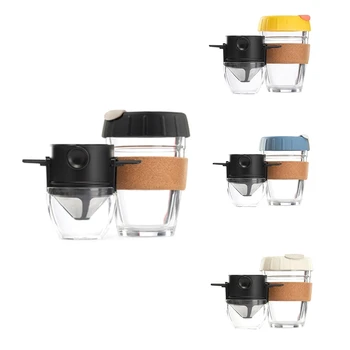 

Coffee Filter Portable Stainless Steel Drip Coffee Tea Holder Funnel Baskets Reusable Coffee Dripper