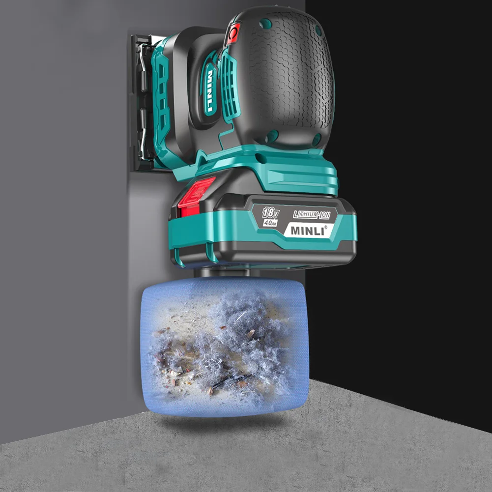Cordless Random Orbit Sander Professional Lithium-Ion Polishing Machine for Makita 18V Battery Brushless Speed Control No Batter 2