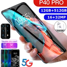 Wo 512GB 12gbb Face Recognition 32MP New 5G Smartphone Phone-Supports-T-Card Unlock Dual-Sim