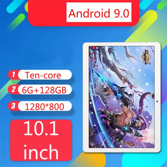 En çok satan 2021 android 9.0 tablet 10.1 inç 2 in 1 laptop tablet destek zoom desteği Netflix