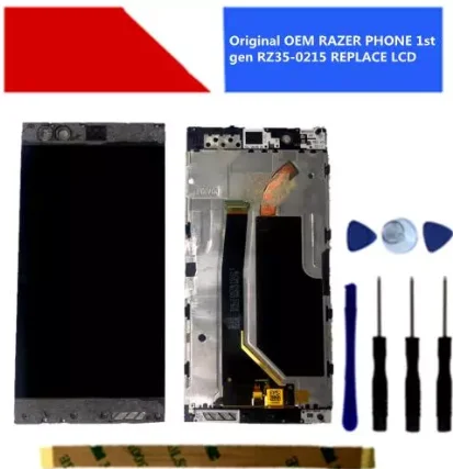 For Razer Phone 1st Gen Rz35 0215 Replace Lcd Display Touch Screen R Assembly Accessories Tools Adhesive Mobile Phone Lcd Screens Aliexpress